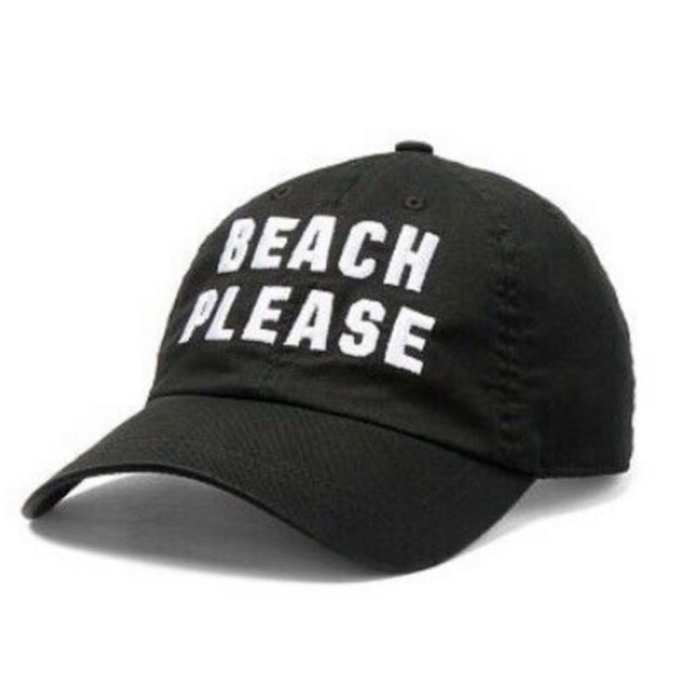 Pink Victoria's Secret 'beach please' hat NWT